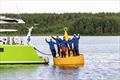 The catamaran NICA has broken the all-time record for fastest AGORA direct MidsummerSail