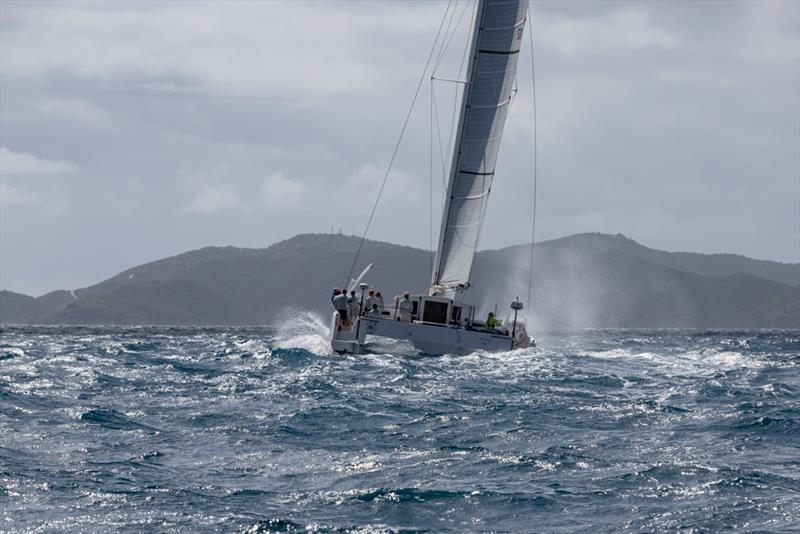 The Offshore Multihull Fleet Clock 80 NM racing Round Tortola - 49th BVI Spring Regatta & Sailing Festival  - photo © Alastair Abrehart