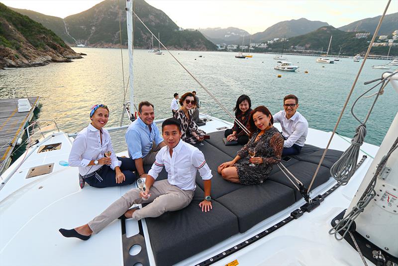 Asia Pacific premiere of Lagoon 55 photo copyright Simpson Marine taken at  and featuring the Catamaran class