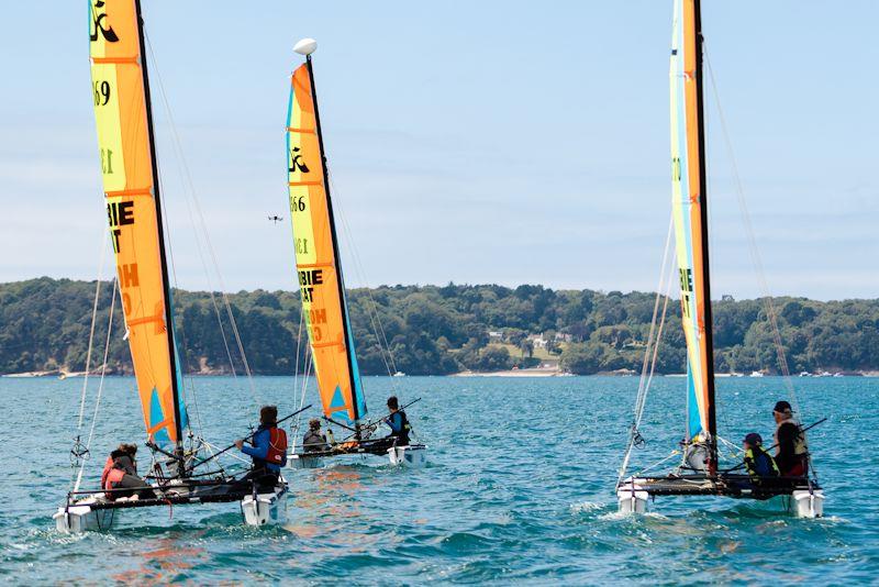 32nd Savills Channel Islands Hobie Cat Championships photo copyright Jack Clayden taken at Royal Channel Islands Yacht Club and featuring the Catamaran class