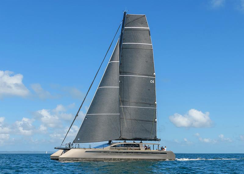 Cure Custom 70 Noire with upwind wardrobe - photo © Cure Marine