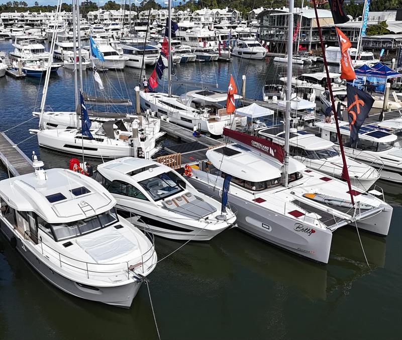 Excess 11's presence at SCIBS 2024 photo copyright Flagstaff Marine taken at  and featuring the Catamaran class