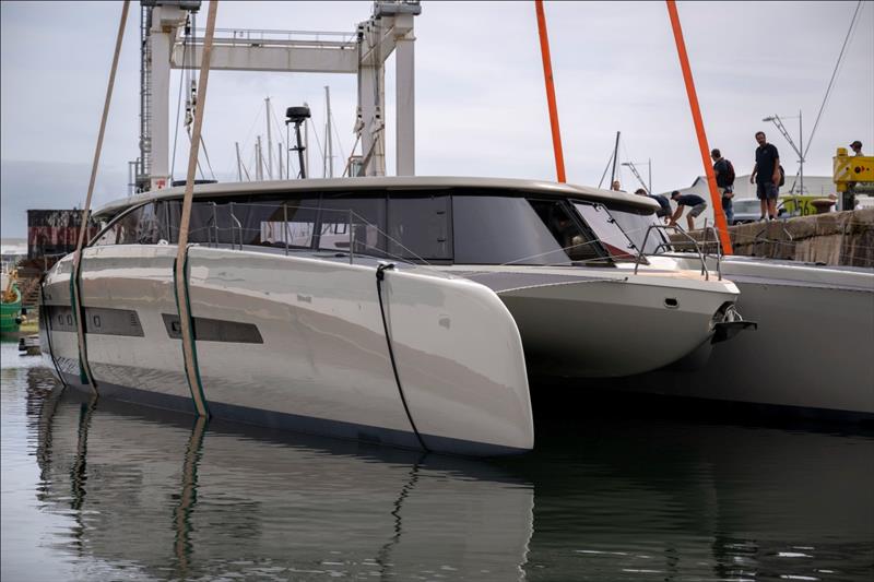 Launch of the MODX 70 #01 photo copyright MODX Catamarans taken at  and featuring the Catamaran class