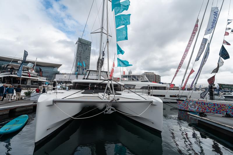 Lagoon at Sydney International Boat Show 2024 photo copyright TMG Yachts taken at  and featuring the Catamaran class