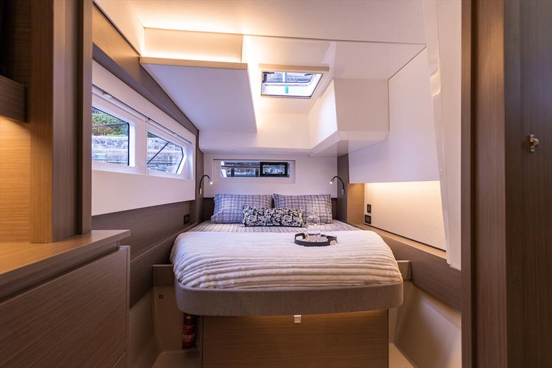 Leopard 46 - Owner stateroom photo copyright Leopard Catamarans taken at  and featuring the Catamaran class