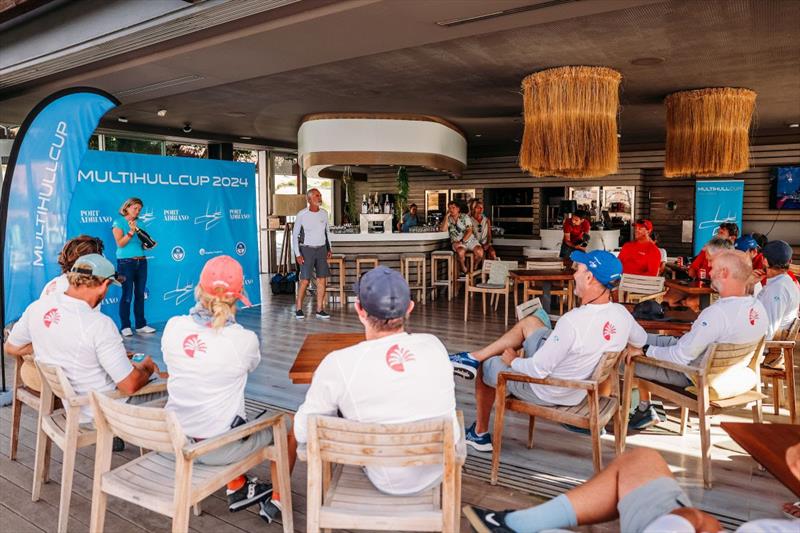 Multihull Cup 2024 Prize Giving photo copyright Jesús Renedo, Sailing Energy taken at  and featuring the Catamaran class