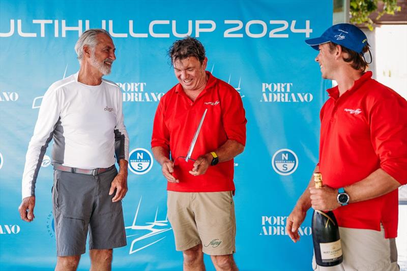 Highland Fling 18 wins the Multihull Cup 2024 photo copyright Jesús Renedo, Sailing Energy taken at  and featuring the Catamaran class