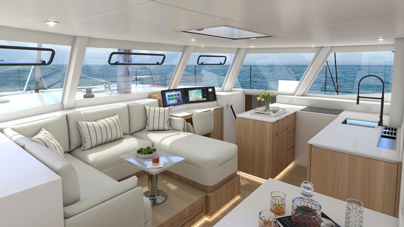 BC 464 - Main Saloon - photo © Balance Catamarans