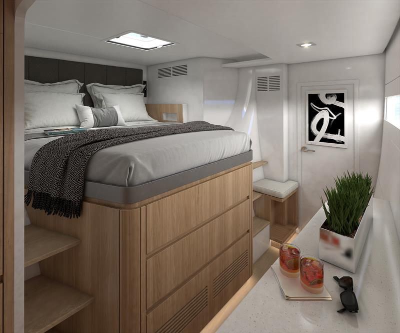 Balance 502 - Master Bedroom - HD 01 - photo © Balance Catamarans