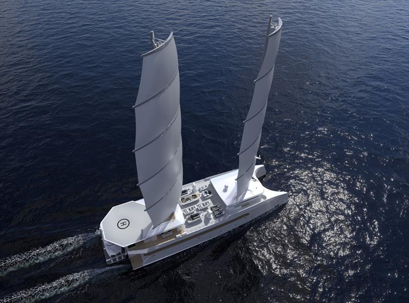 ASC57: 57m Adventure Sailing Catamaran - photo © Echo Yachts