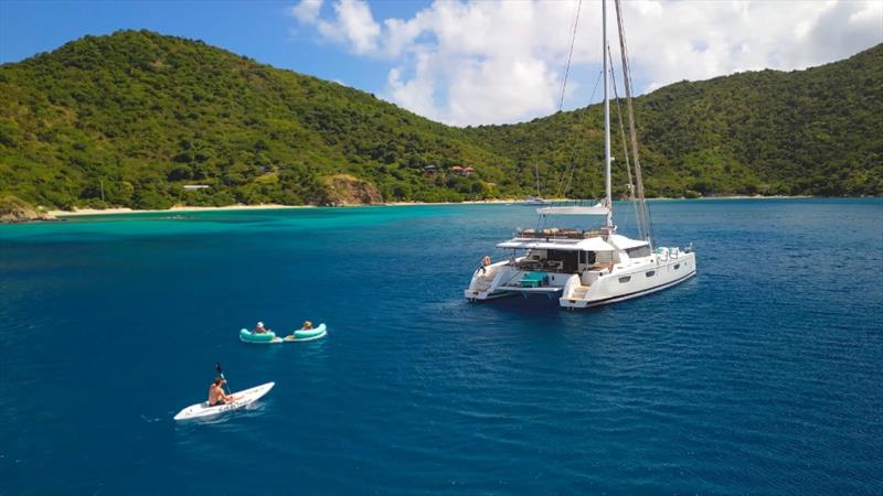 Charter yacht vacations in the Virgin Islands photo copyright Charter Smarter taken at  and featuring the Catamaran class