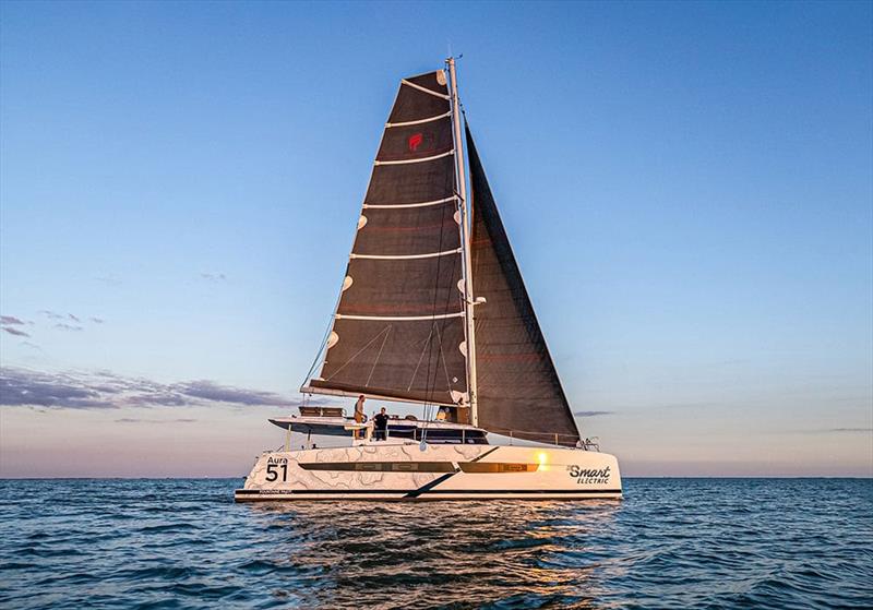 The Fountaine Pajot Aura 51 is just one of the models available with Fountaine Pajot's ODSea+ Hybrid Electric system photo copyright The Yacht Sales Co taken at  and featuring the Catamaran class