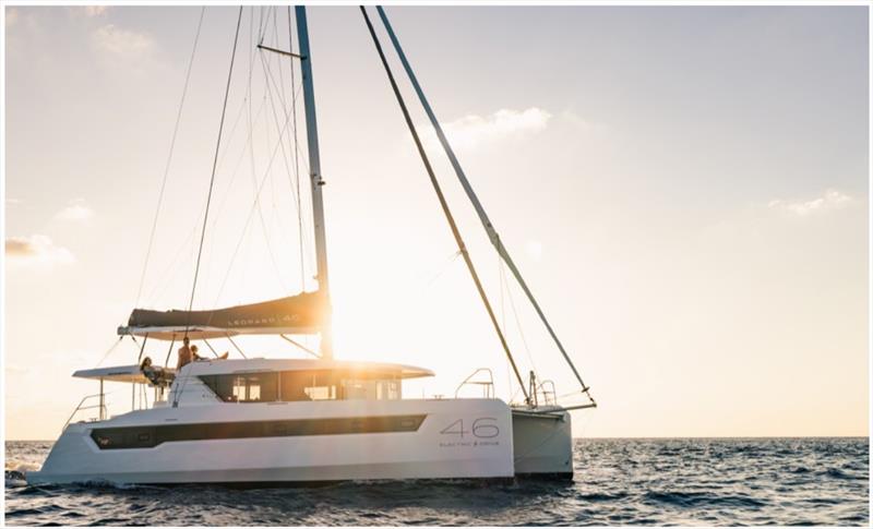 Leopard 46 Electric Drive photo copyright Sunsail taken at  and featuring the Catamaran class
