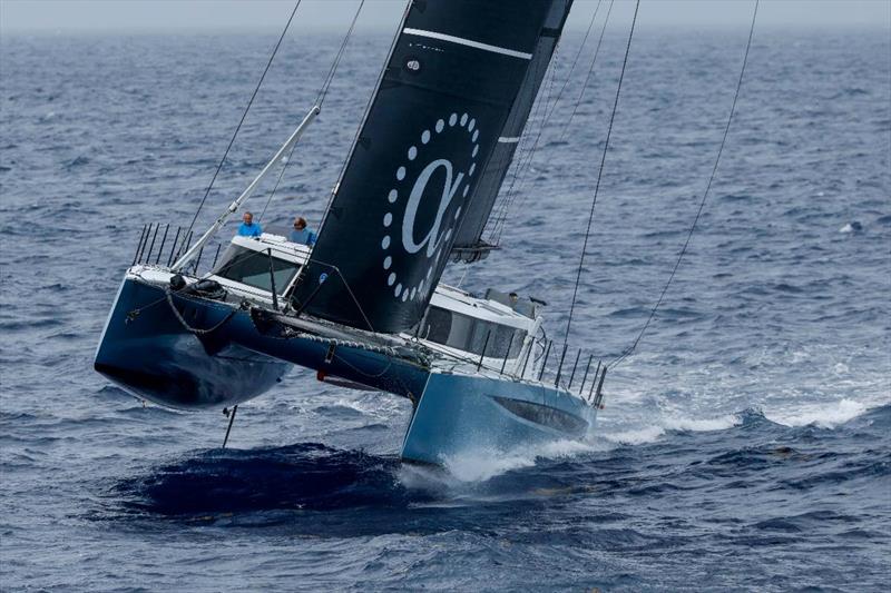 New to the entry list this week, the first multihull, Adrian Lee's HH66 Lee Overlay Partners III - Antigua Racing Cup photo copyright Paul Wyeth / pwpictures.com taken at  and featuring the Catamaran class