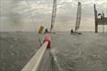 John Terry (being the camera) approaches the leeward mark - Catapult National Championship at Bridlington © John Terry