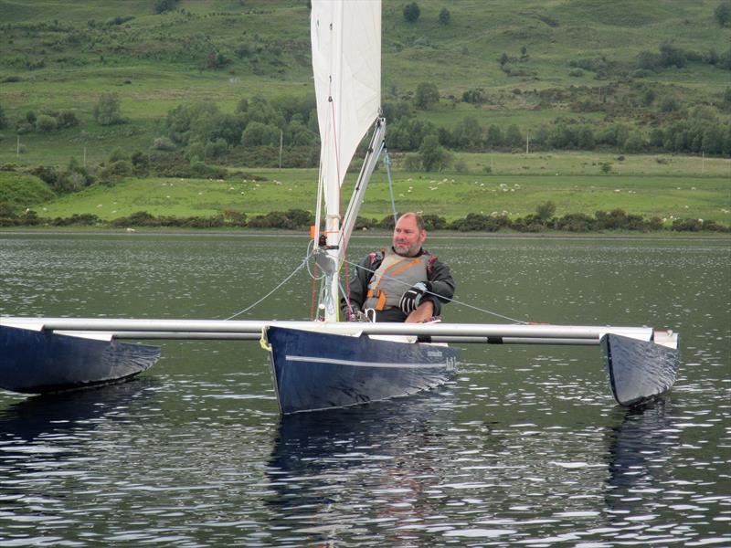 Sailability Scotland SCIO T3 Challenger Open at Loch Venachar photo copyright Dik Toulson taken at Loch Venachar Sailing Club and featuring the Challenger class