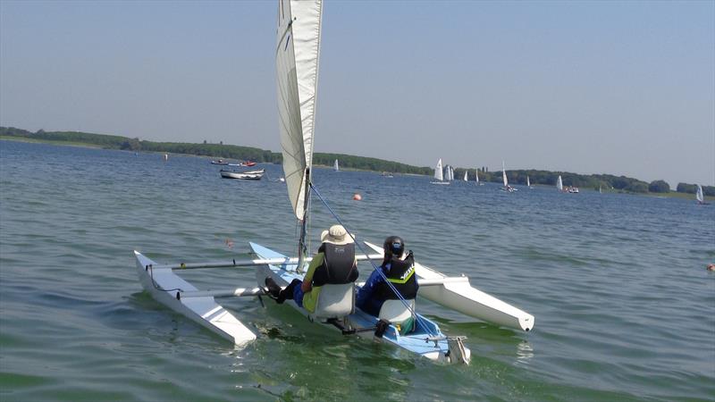 Grafham Water Sailability Challenger Regatta photo copyright Marcia Carpenter taken at Grafham Water Centre and featuring the Challenger class