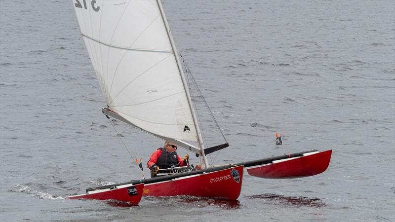 Scottish Open Challenger Championship at Loch Venachar photo copyright Stephen Phillips taken at Loch Venachar Sailing Club and featuring the Challenger class