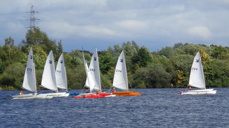 WISH SC Open Challenger Event photo copyright Marion Edwards taken at Wigan and St Helens Sailing Club and featuring the Challenger class