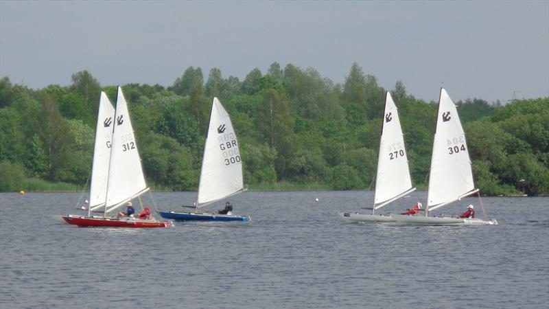 WISH SC Open Challenger Event photo copyright Marion Edwards taken at Wigan and St Helens Sailing Club and featuring the Challenger class