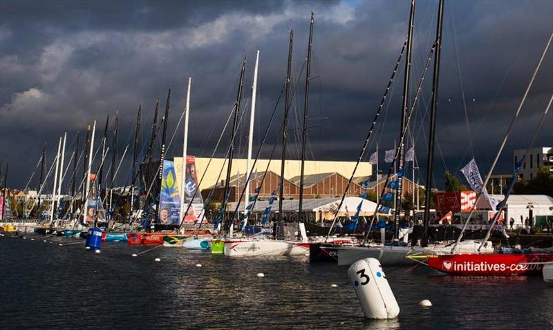 Advancing storm front, Lorient -Transat Jacques Vabre - photo © Transat Jacques Vabre