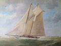 The ocean racing yacht Venona, namesake of the 'Round-the-Island Race's coveted Venona Trophy, first awarded in 1938 © Photo Supplied