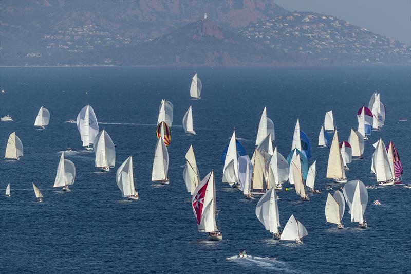 Les Voiles de Saint-Tropez photo copyright Gilles Martin-Raget / www.martin-raget.com taken at Société Nautique de Saint-Tropez and featuring the Classic Yachts class