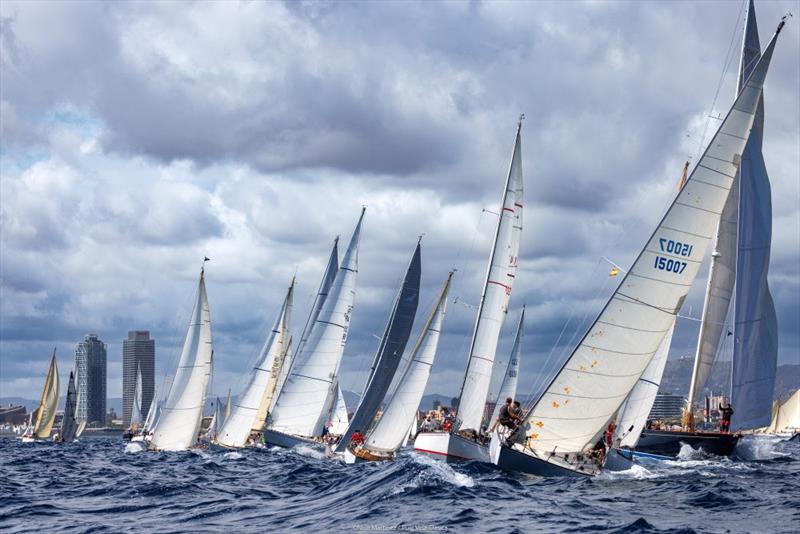 Puig Vela Clàssica Barcelona Regatta Day 3 photo copyright Nico Martinez / MartinezStudio taken at Real Club Nautico de Barcelona and featuring the Classic Yachts class