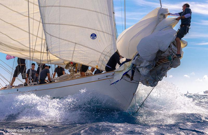 Dropping a headsail - photo © Bow Caddy Media