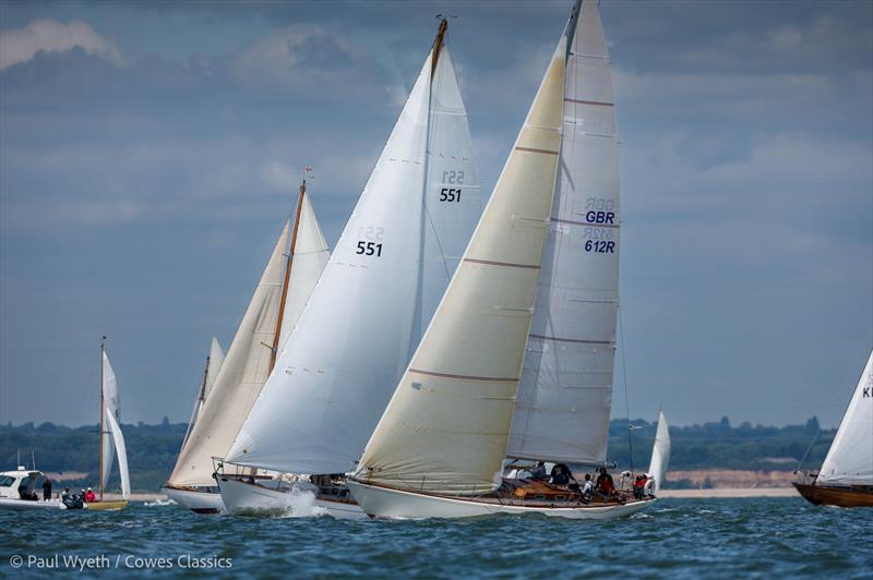 Cowes Classics Regatta 2025 Day 2 - Classic Yachts over 12m start, Firebrand, 612R - photo © Paul Wyeth / www.pwpictures.com