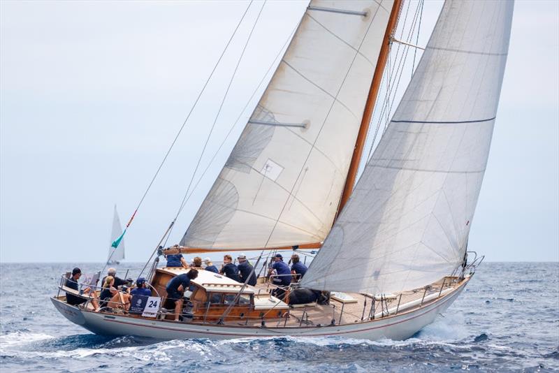 Yanira during the 18th Puig Vela Clàssica Barcelona - photo © Nico Martinez / www.MartinezStudio.es