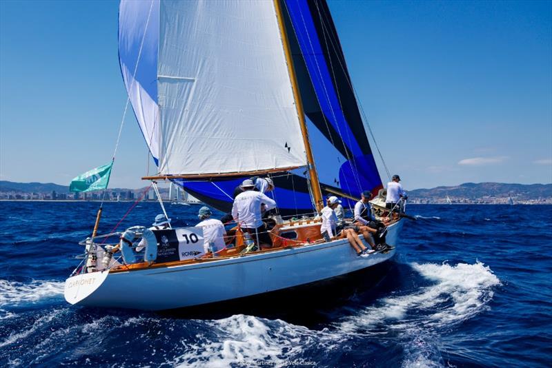 18th Puig Vela Clàssica Barcelona photo copyright Nico Martinez / www.MartinezStudio.es taken at Real Club Nautico de Barcelona and featuring the Classic Yachts class