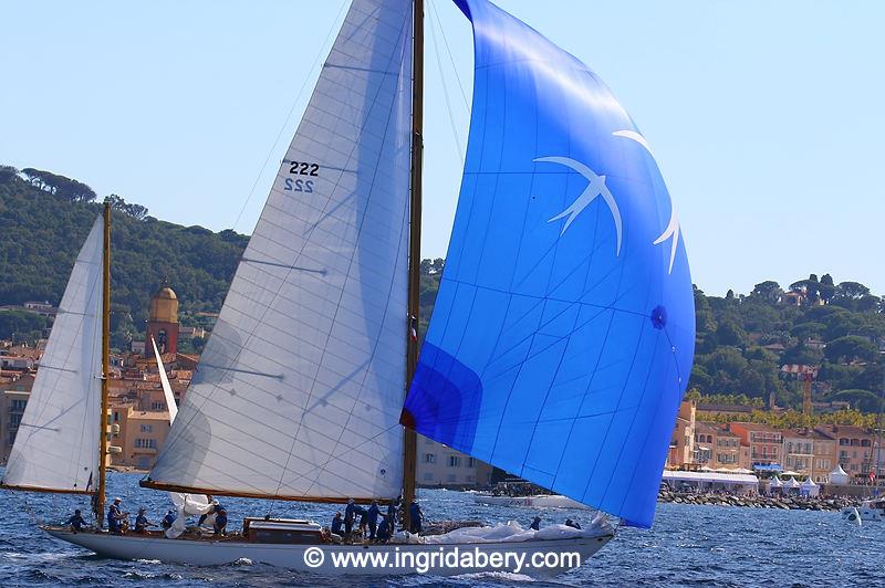 Les Voiles de Saint-Tropez Day 2 photo copyright Ingrid Abery / www.ingridabery.com taken at Société Nautique de Saint-Tropez and featuring the Classic Yachts class