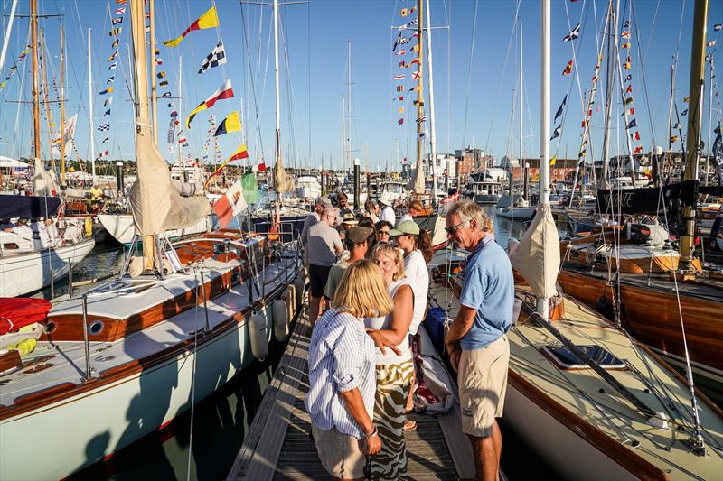 'Open yachts pontoon party' at British Classic Week - photo © BCYC