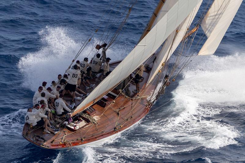 Les Voiles de Saint-Tropez photo copyright SNST / Gilles Martin-Raget taken at Société Nautique de Saint-Tropez and featuring the Classic Yachts class