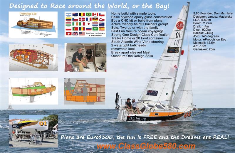 McIntyre Mini Globe Race set to redefine solo sailing - photo © McIntyre Mini Globe Race