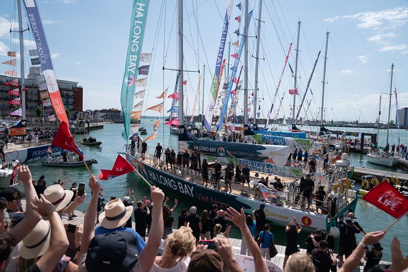 Arrival in Portsmouth - Clipper 2023-24 Round the World - photo © imagecomms