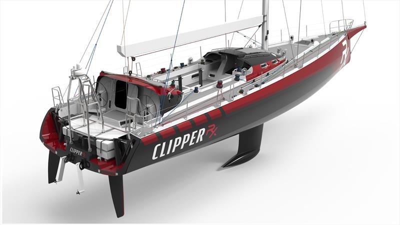 Clipper RX Starboard Quarter - photo © Clipper Race