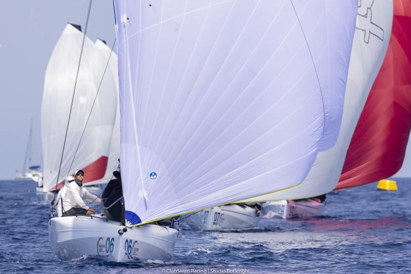 Swing - winner in the ClubSwan 28 class - 2025 The Nations League, Swan One Design Worlds photo copyright ClubSwan Racing / Studio Borlenghi taken at Yacht Club Costa Smeralda and featuring the ClubSwan 28 class