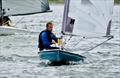 Third overall, Pete Chambers - Border Counties Midweek Sailing at Shotwick Lake © Ian Clowes