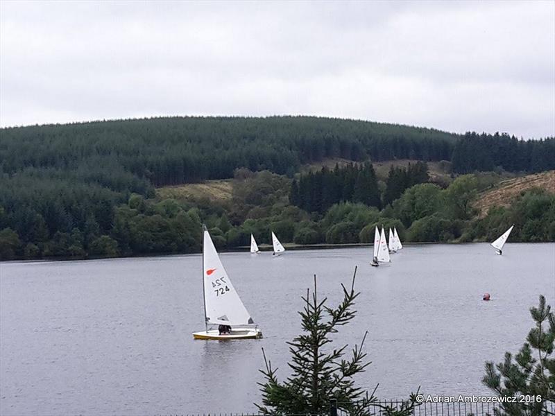 Comet open meeting at Merthyr Tydfil photo copyright Adrian Ambrozewic taken at Merthyr Tydfil Sailing Club and featuring the Comet class