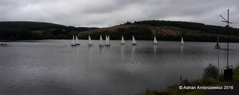 Comet open meeting at Merthyr Tydfil photo copyright Adrian Ambrozewic taken at Merthyr Tydfil Sailing Club and featuring the Comet class