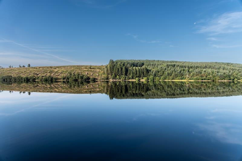 The Lake upon arrival at the Merthyr Tydfil Comet Open photo copyright Alan Cridge taken at Merthyr Tydfil Sailing Club and featuring the Comet class