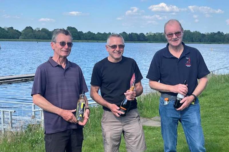 Prizewinners - Comet open meeting at Shustoke photo copyright Jane Scott-Davies taken at Shustoke Sailing Club and featuring the Comet class