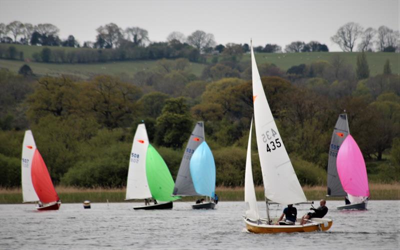 Noble Marine Comet Trio Inlands at Llangorse photo copyright Robert Dangerfield taken at Llangorse Sailing Club and featuring the Comet Trio class