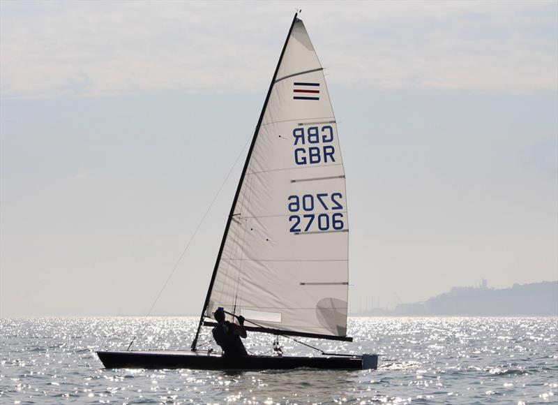 Contenders at Broadstairs photo copyright Lucy Samuel taken at Broadstairs Sailing Club and featuring the Contender class