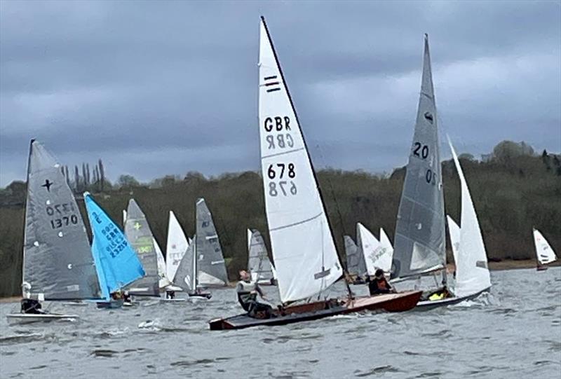 The 2024 Burton Blizzard photo copyright Bill Hooton taken at Burton Sailing Club and featuring the Contender class