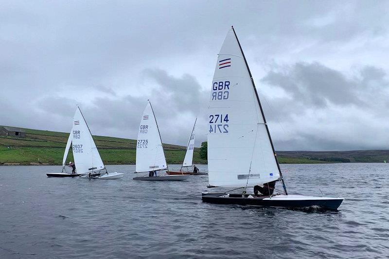 Contender Travellers Trophy round 5 at Yorkshire Dales photo copyright Ian Caswell taken at Yorkshire Dales Sailing Club and featuring the Contender class