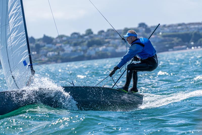 Hartley Boats Contender British Nationals day 3 photo copyright Tom Wild taken at Paignton Sailing Club and featuring the Contender class