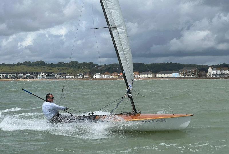 Contenders Travellers trophy round 7 at Hythe & Saltwood  photo copyright George Chandler taken at Hythe and Saltwood Sailing Club and featuring the Contender class